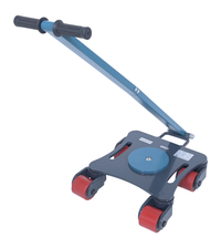 Thumbnail for Steel Multi Direction Machinery Skate 12 In. Length x 12 In. Width x 4-7/16 In. Height 6,600 Lb. Capacity Blue and Gray