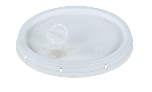 SPOUT-TOP LID W/TEAR TAB-2 GALLON WHITE - Model LID-2-PWST