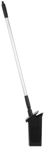 Vikan Compact Lobby Dustpan, 11.6", Black