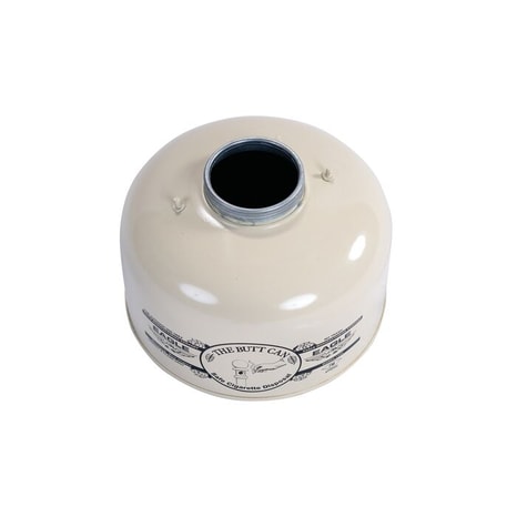 2-Gallon Steel Butt Can with Poly Tube - Beige - Model 1202BEI