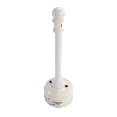 2-Gallon Steel Butt Can with Poly Tube - Beige - Model 1202BEI