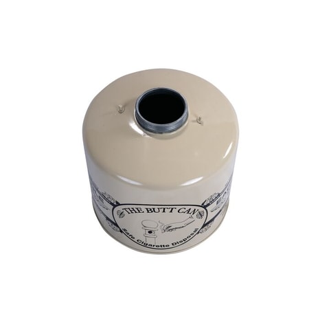 5-Gallon Steel Butt Can with Poly Tube - Beige - Model 1205BEI