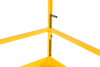 Thumbnail for Steel Rotating Mezzanine Safety Gate System 53 In. x 53 In. x 42-3/16 In. 5,000 Lb. Capacity Yellow