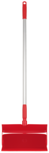 Vikan Compact Lobby Dustpan, 11.6", Red