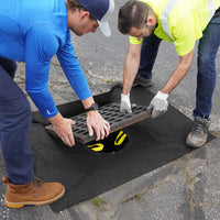 Thumbnail for Frameless, Cone Style Storm Sentinel® Catch Basin Insert, Black - 60x60 (152x152) in. (cm.)