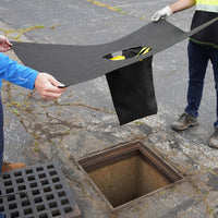 Thumbnail for Frameless, Cone Style Storm Sentinel® Catch Basin Insert, Black - 36x48 (91x122) in. (cm.)