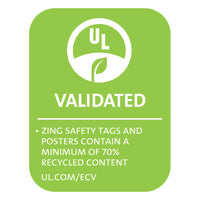 Thumbnail for ZING 5010 Safety Eco Health Poster, Healthy at School, 22Hx16W