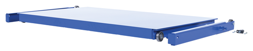 Steel Additional Shelf 32 In. Length 51-1/4 In Width 3 In Height 1,500 Lb. Capacity For VRSOR Models Blue