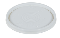 Thumbnail for UN RATED PLASTIC LID 5 GALLON WHITE - Model LID-UN-54-PW