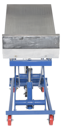 Steel Lift and Tilt Carts with Sequence Select 22 In. x 33-1/2 In. 1000 Lb. Capacity Blue
