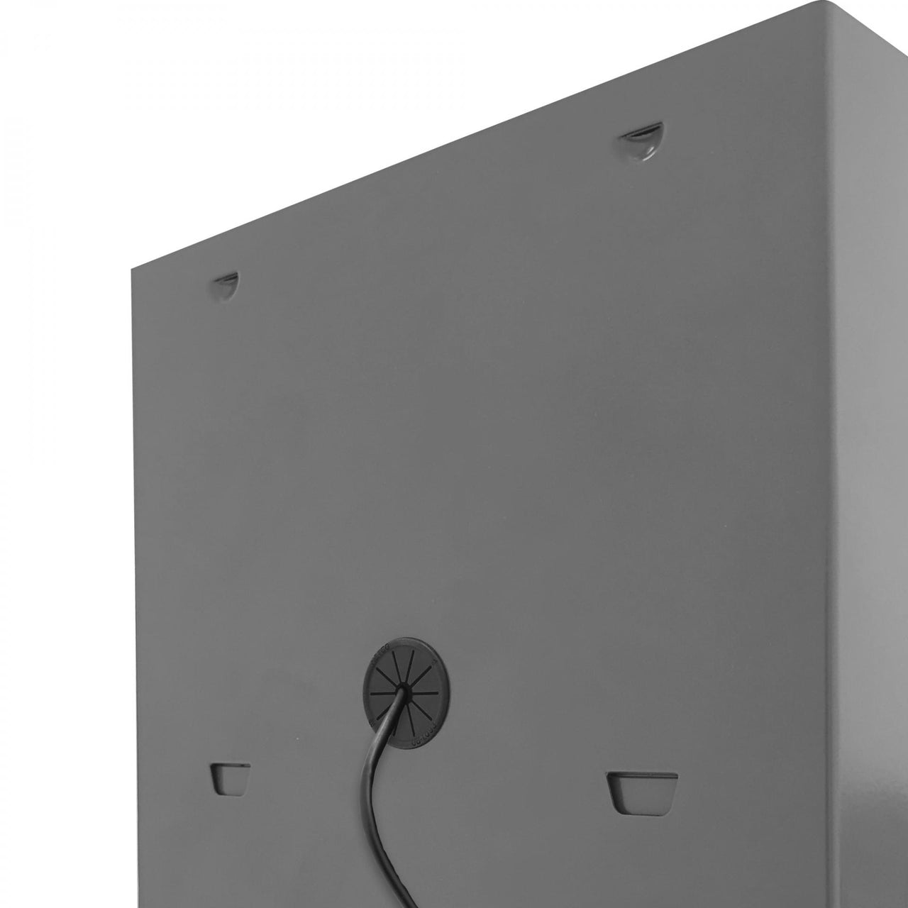 Cell Phone Locker, 20 Gauge, 9 x 9 x 66-9/16, 10 Tiers, Gray