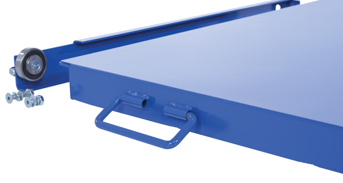 Steel Additional Shelf 32 In. Length 51-1/4 In Width 3 In Height 1,500 Lb. Capacity For VRSOR Models Blue