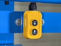 Thumbnail for Extended Reach Drum Palletizer for RIMMED drum. Has 12V Battery Power lift to raise drum up to 19