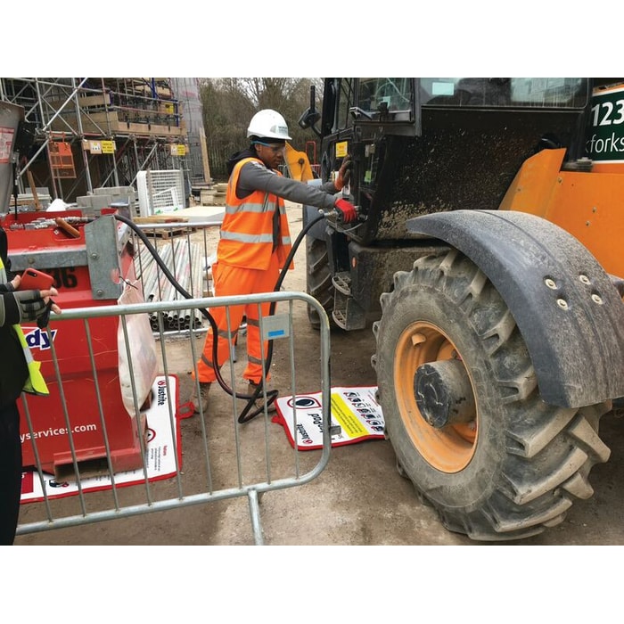 Smart Polymer Spill Pad