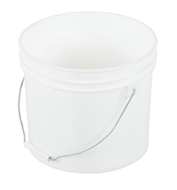 Thumbnail for Pail w/ Steel Handle - White - 2 Gallon