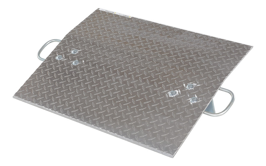 30" x 24" Aluminum Hand Truck Dockplate w/ 500-lbs Capacity