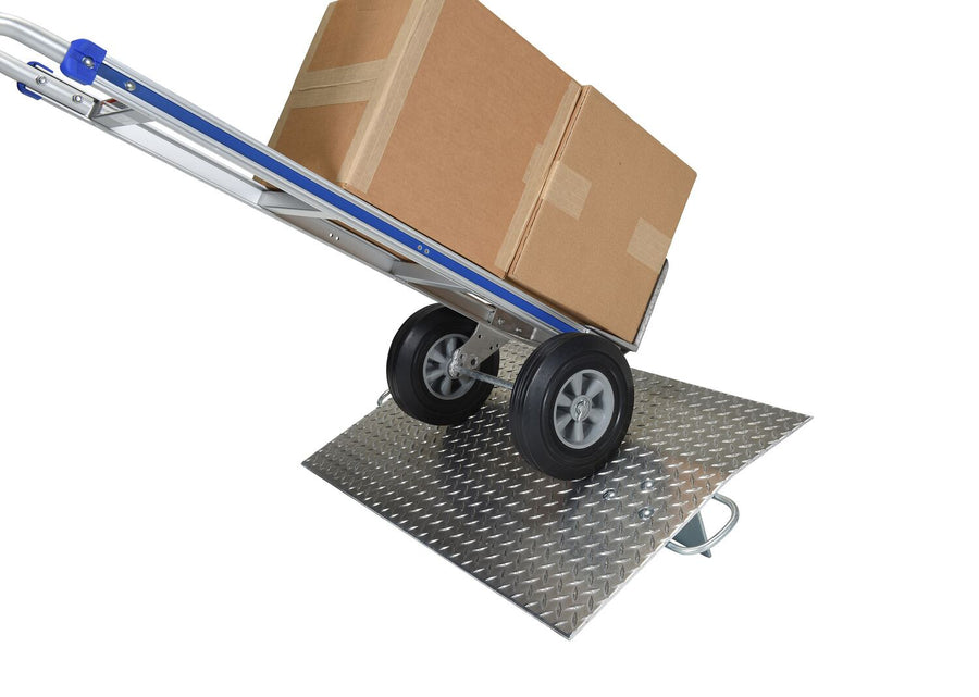 36" x 24" Aluminum Hand Truck Dockplate w/ 500-lbs Capacity