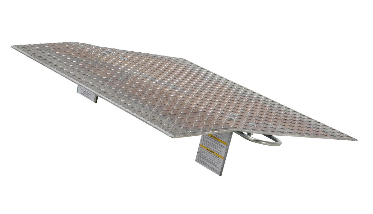 36" x 30" Aluminum Hand Truck Dockplate w/ 500-lbs Capacity