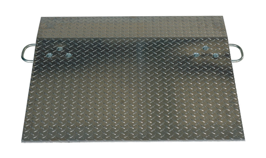 36" x 36" Aluminum Hand Truck Dockplate w/ 500-lbs Capacity