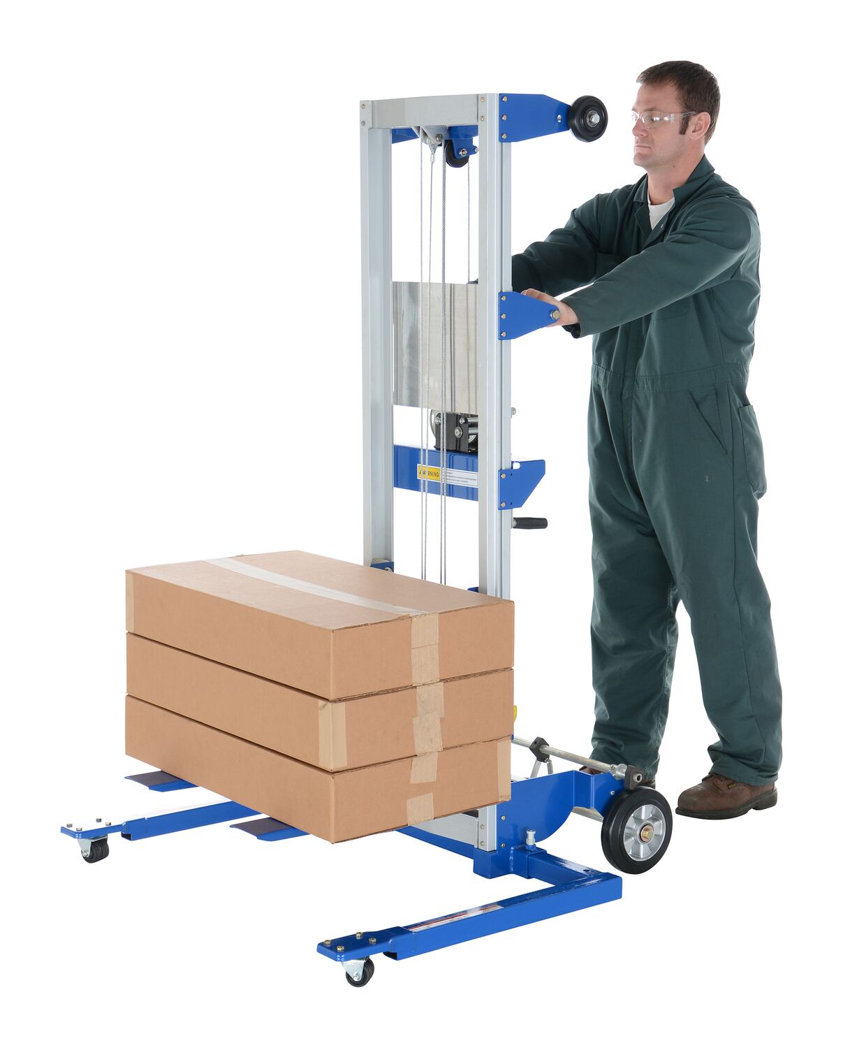 WINCH LIFT TRUCK ADJUST STRADDLE 500 LB