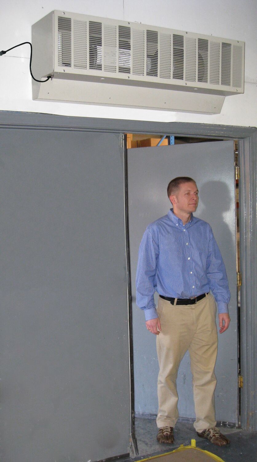 VARIABLE SPEED AIR CURTAIN 36 IN WIDTH - Model ACURT-36