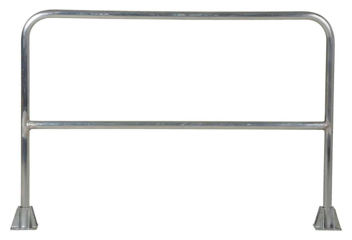 60"L Aluminum Pipe Safety Railing