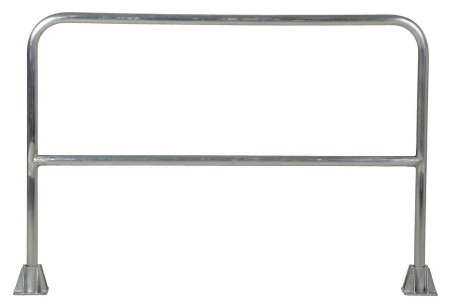 60"L Aluminum Pipe Safety Railing