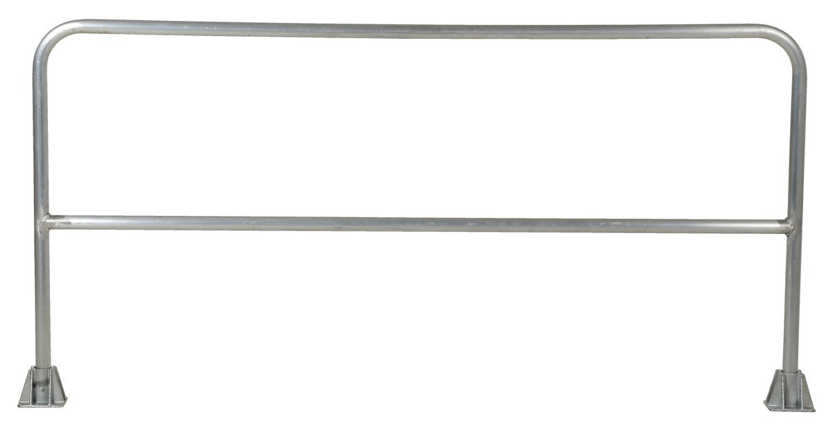 84"L Aluminum Pipe Safety Railing