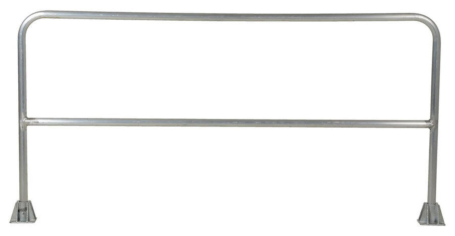 84"L Aluminum Pipe Safety Railing