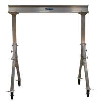 Thumbnail for Adjustable 4,000 Cap Aluminum Gantry Crane w/ Length/Height: 8'/8