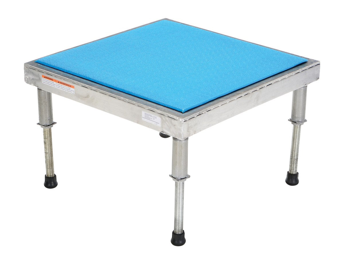 24" x 24" Aluminum Heavy-Duty Adjustable Ergo-Mat Work Mate Stand