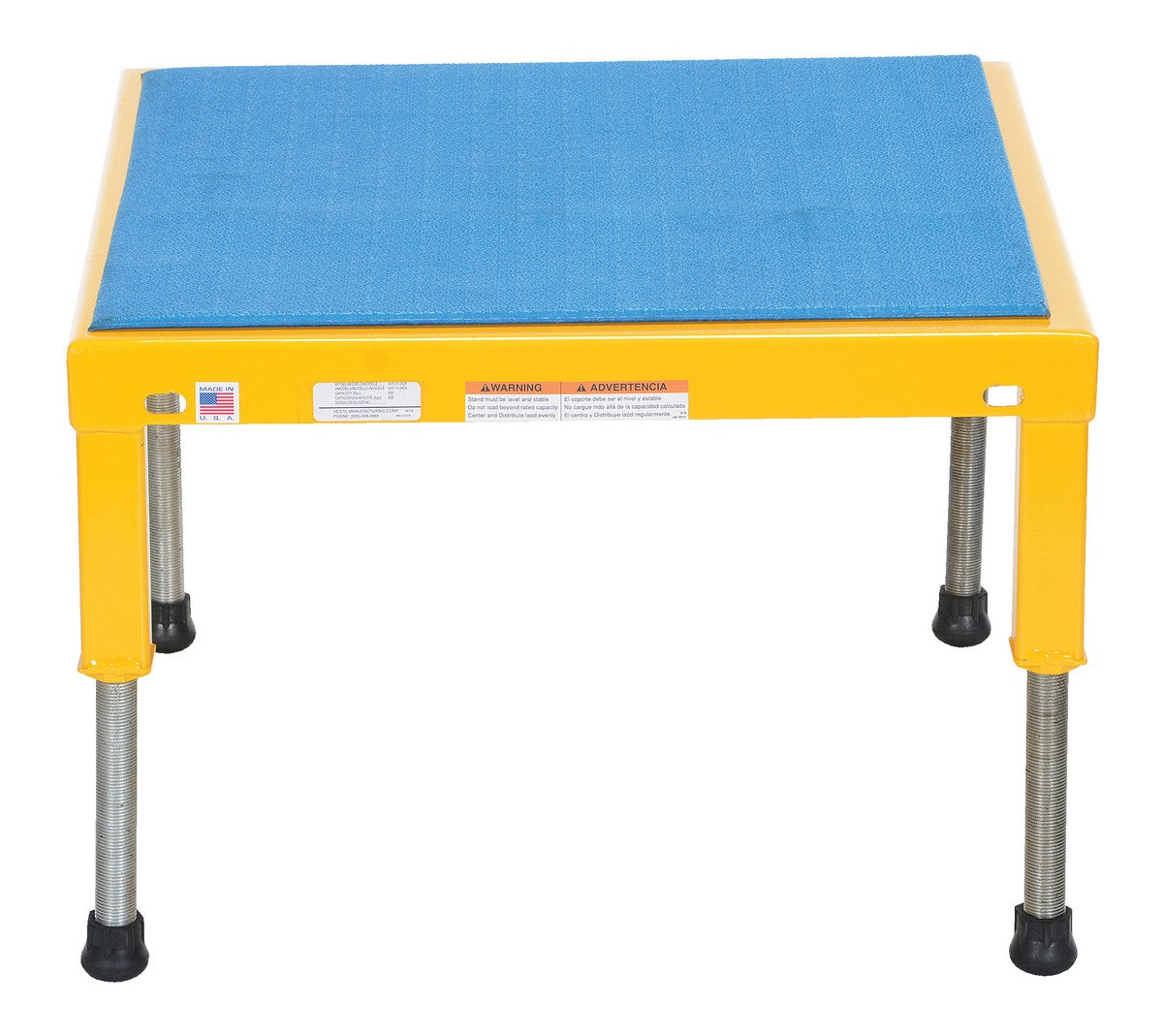 Adjustable Work-Mate Stand W/Ergo Mat 24" x 24" x 14"