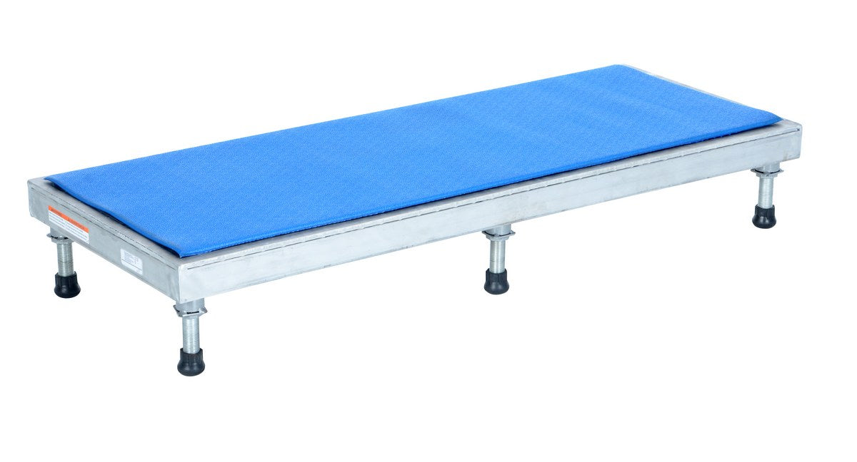 19" x 48" Aluminum Light-Duty Adjustable Ergo-Mat Work Mate Stand