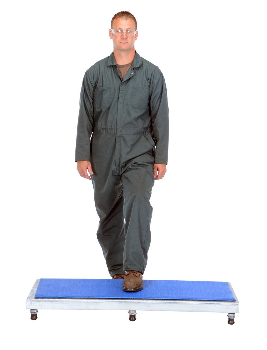 19" x 48" Aluminum Light-Duty Adjustable Ergo-Mat Work Mate Stand