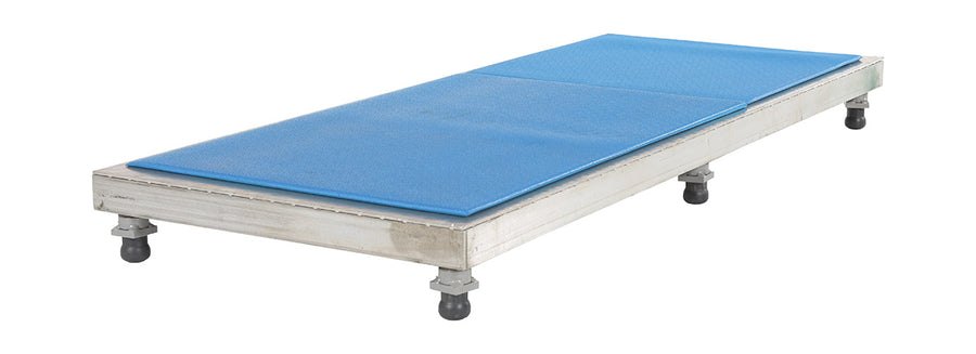 24" x 60" Aluminum Light-Duty Adjustable Ergo-Mat Work Mate Stand
