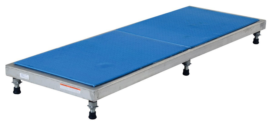 24" x 72" Aluminum Light-Duty Adjustable Ergo-Mat Work Mate Stand