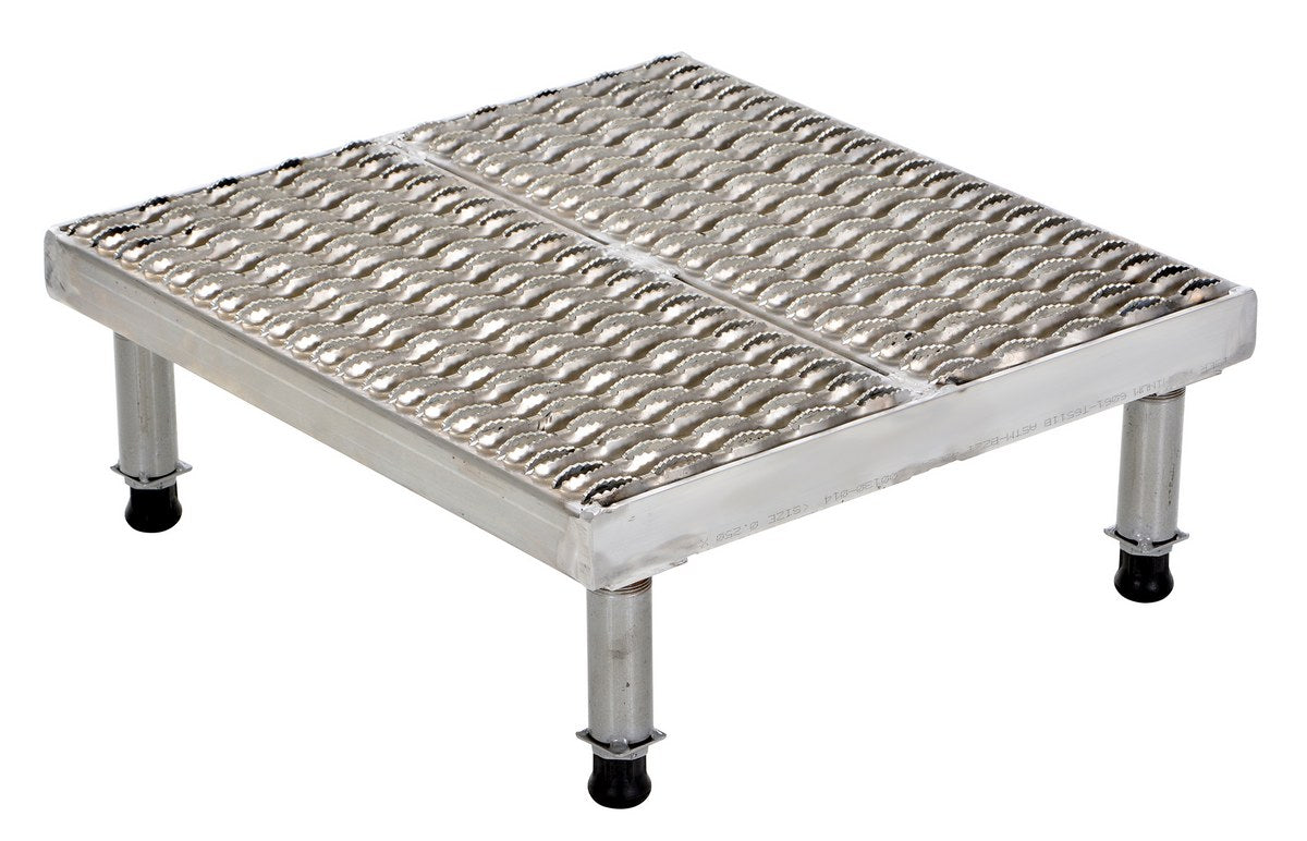 24" x 24" Aluminum Heavy-Duty Adjustable Serrated Work Mate Stand