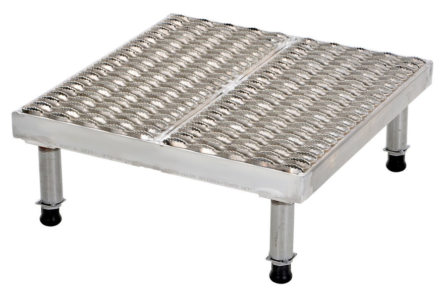 24" x 24" Aluminum Heavy-Duty Adjustable Serrated Work Mate Stand