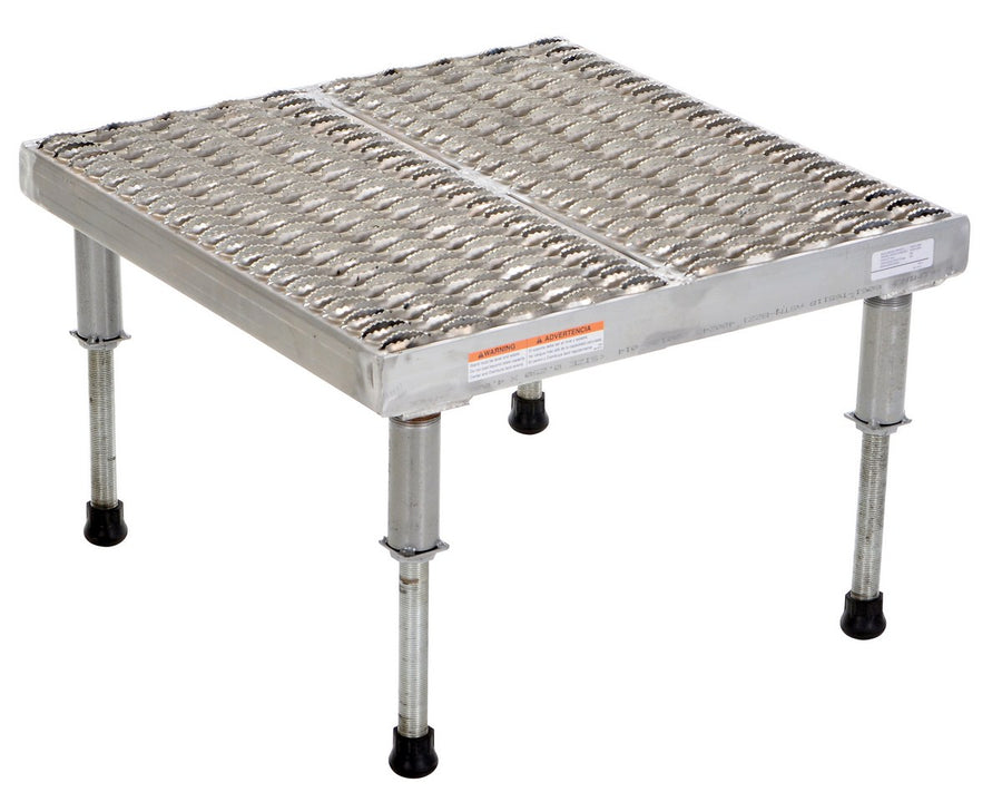 24" x 24" Aluminum Heavy-Duty Adjustable Serrated Work Mate Stand
