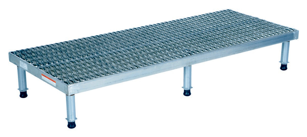 24" x 60" Aluminum Heavy-Duty Adjustable Serrated Work Mate Stand