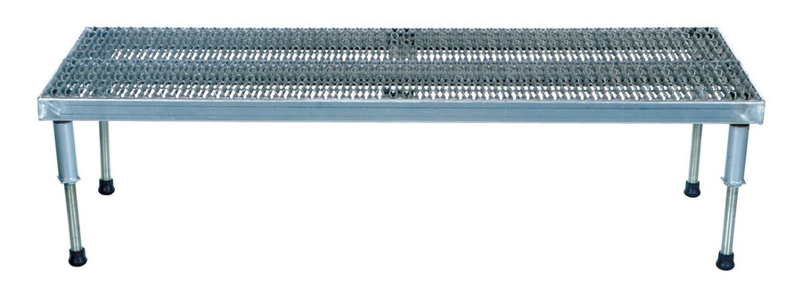 24" x 60" Aluminum Heavy-Duty Adjustable Serrated Work Mate Stand