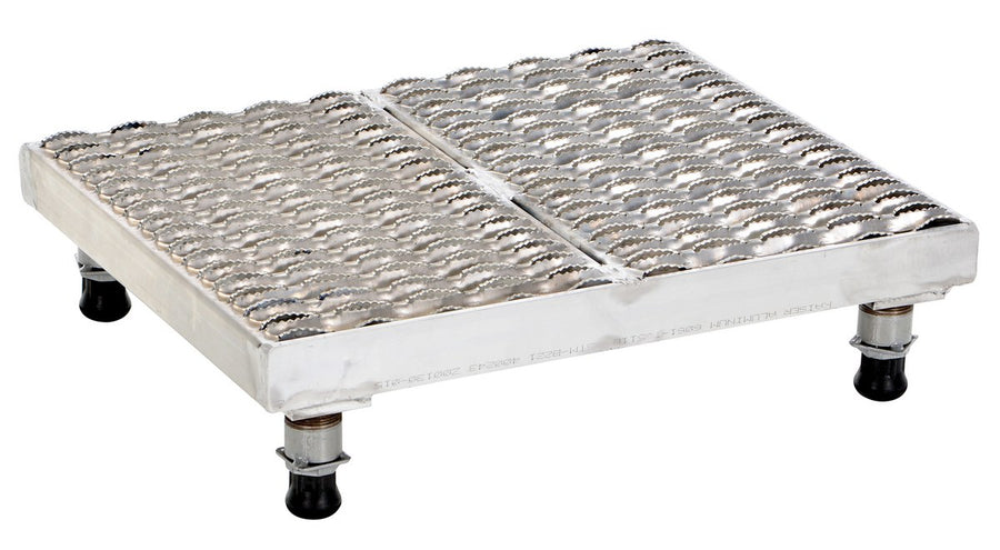 19" x 24" Aluminum Light-Duty Adjustable Serrated Work Mate Stand
