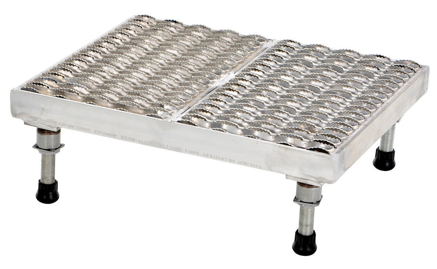 19" x 24" Aluminum Light-Duty Adjustable Serrated Work Mate Stand