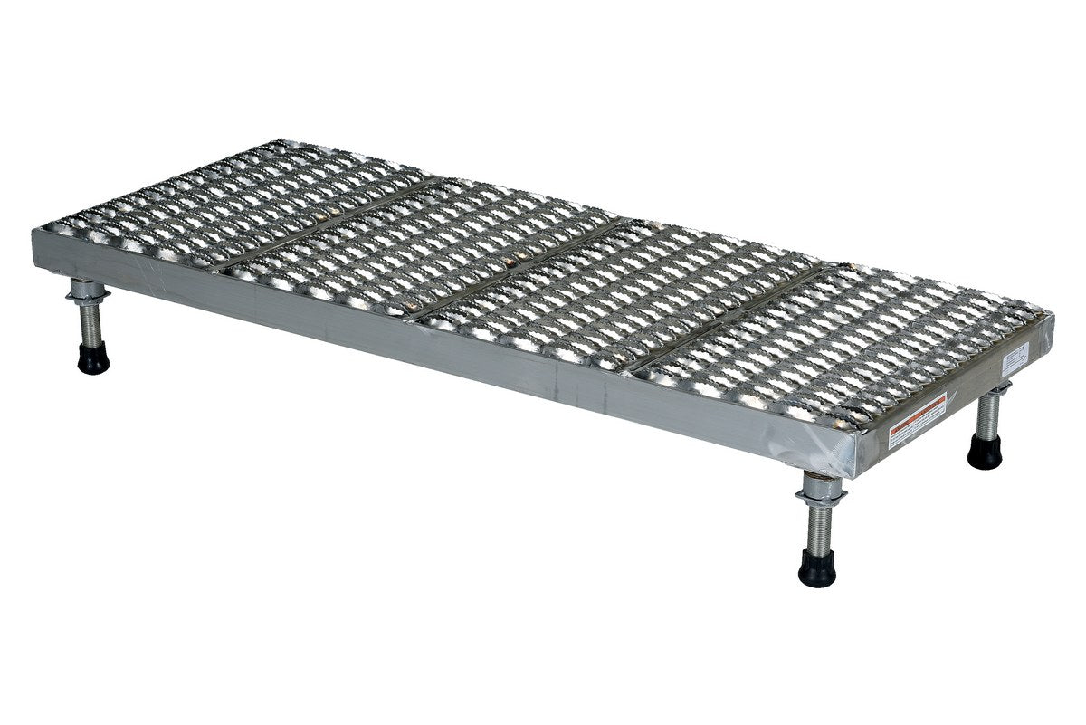 19" x 48" Aluminum Light-Duty Adjustable Serrated Work Mate Stand