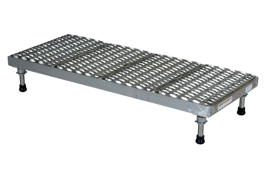 19" x 48" Aluminum Light-Duty Adjustable Serrated Work Mate Stand
