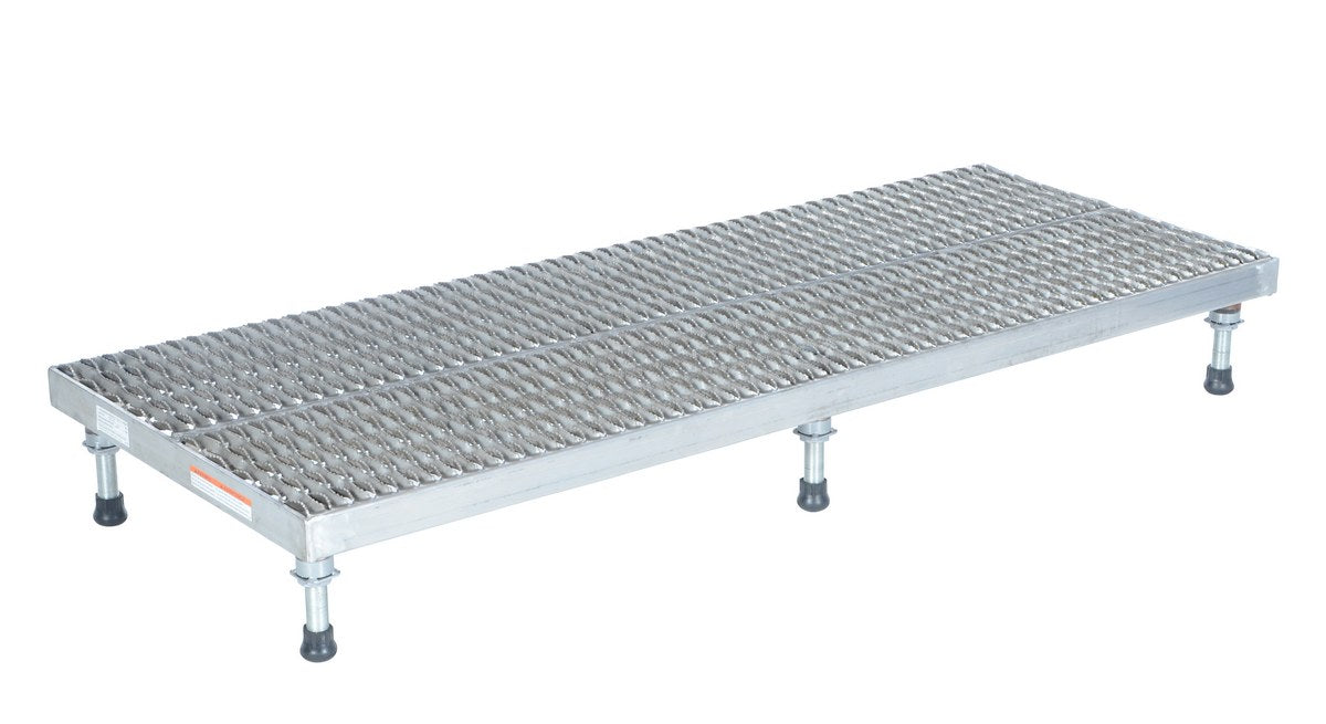 24" x 60" Aluminum Light-Duty Adjustable Serrated Work Mate Stand