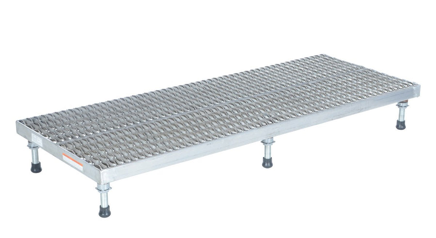 24" x 60" Aluminum Light-Duty Adjustable Serrated Work Mate Stand