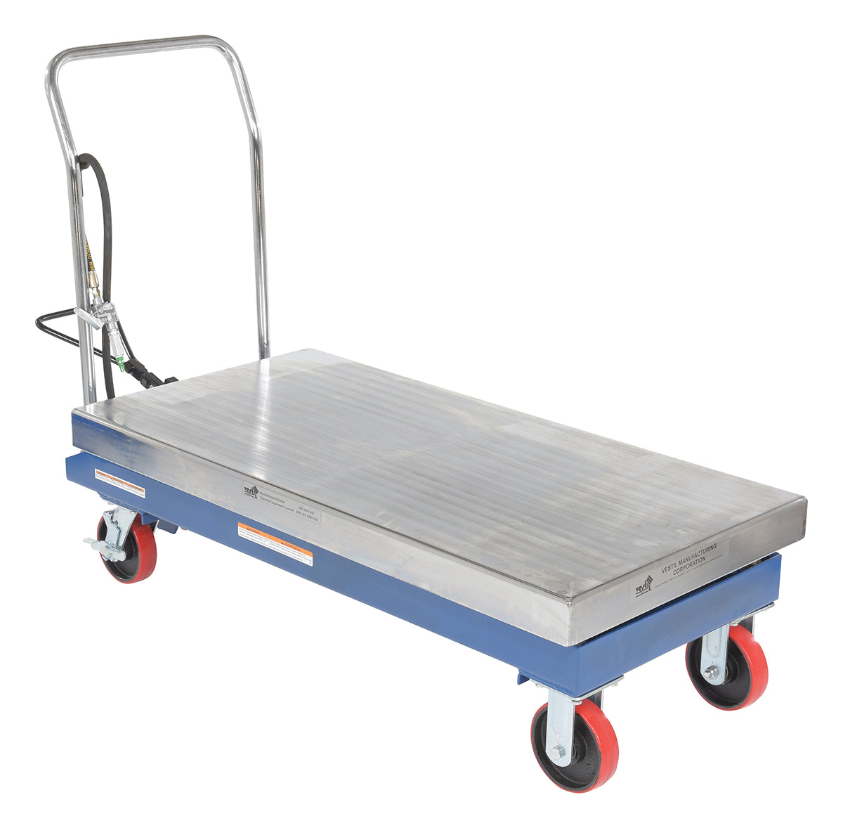 AIR PARTIAL STEEL CART 2000 LB 24X47.25