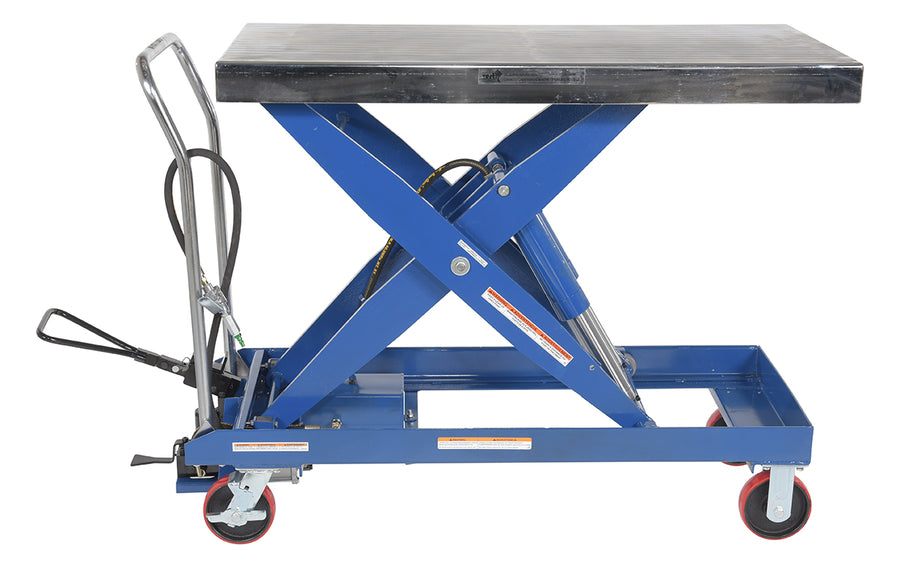 AIR PARTIAL STEEL CART 2000 LB 24X47.25