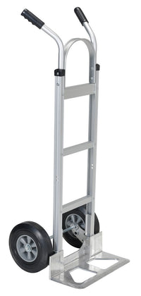 Thumbnail for ALUMINUM HAND TRUCK W/HARD RUBBER WHEELS